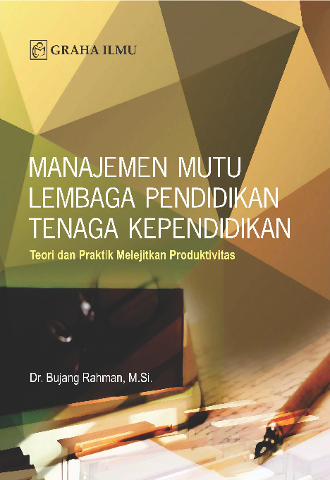 Sampul buku Manajemen Mutu Lemba...